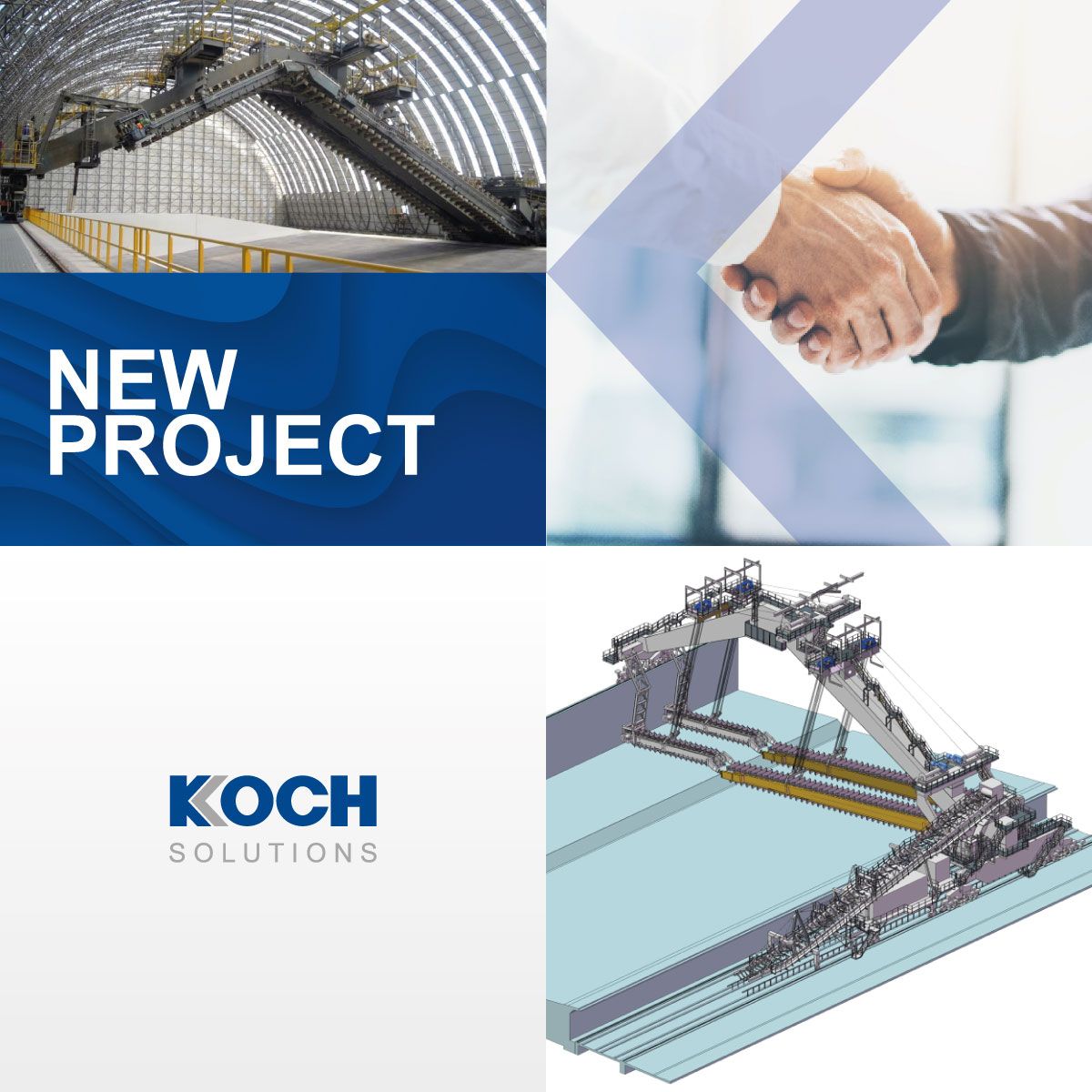 KOCH获全球最大门式堆取料机项目，助力阿联酋能源建设(图1)